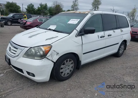 2010 Honda Odyssey Lx из США, поврежденный, VIN 5FNRL3H26AB090523